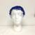 Vintage 1950's Royal Blue Feather Ladies Hat with Netting 5 thumbnail