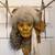 Handmade Native American style wall art with antlers 1 thumbnail
