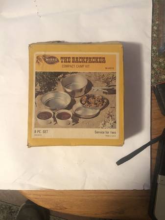 Mirro Aluminum The Backpacker Compact Camp Cooking Kit 1