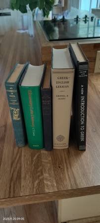 Greek and Latin study books 1