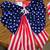 Red/White/Blue Bows (2 Count) --New With Tags-Half Price-- 1 thumbnail