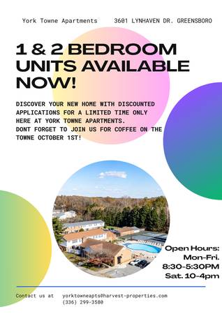 $950 / 1br - You	  Can    Afford   To	  Dwell   Well ✨ (Greensboro, NC)64027442789121120