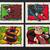 Burton Morris, Herd on the Street, Four Silkscreens, 1997, Signed 1 thumbnail