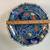 Vintage Japanese Birds and Butterflies Nanogon deep serving plate 12” 6 thumbnail