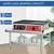 Stainless Steel Equipment Work Stand, with Under Shelf Adjustable Bull 2 thumbnail