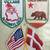 Vintage, Souvenir Travel Patches - US States - Lot of 12 1 thumbnail