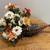 Rustic Fall Harvest Horn Floral Basket Autumn Wall/Shelf/Table Decor 6 thumbnail
