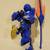 Bandai Power Rangers Jungle Fury Animorphin' Blue Jaguar Ranger 2007 6 thumbnail