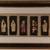 Five Antique Chinese Immortals Dolls Framed 1 thumbnail