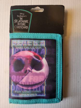 NEW NIGHTMARE BEFORE CHRISTMAS WALLET DISNEY TIM BURTON 1