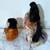 TWO BEAUTIFUL VINTAGE JAPANESE GEISHA DOLLS DRESSED IN BROCADE FABRIC 4 thumbnail
