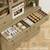 74.2'' Tall Kitchen Pantry Cabinet with Glass Doors, Large Hutched Sto 6 thumbnail