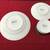 Marble Holly Christmas Dinnerware by Gibson Designs, 11 place settings + Extras 7 thumbnail
