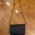 Shoulder/Hand/Crossbody Bags - Black Beaded, Embroidered Bird, Blue 9 thumbnail