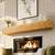 Fireplace Mantle Reclaimed Barn Beam - pine 4 thumbnail