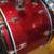80s LUDWIG RED SPARKLE DRUM KIT-USA MONROE NC. 11 thumbnail