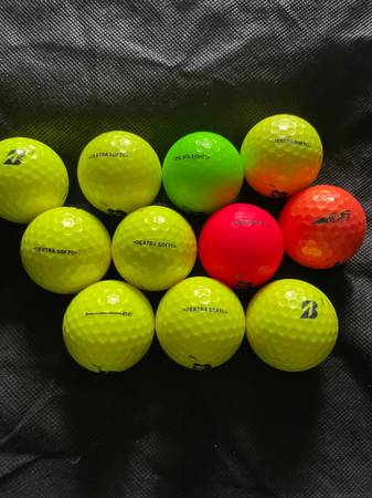 Bridgestone color golf balls 1