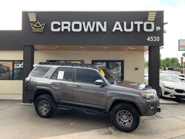 2016 Toyota 4Runner Trail Premium Sport/Rebuilt Title - $22,999 (4530 S Broadway Englewood CO)63619952063105120
