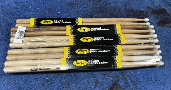 5B Nylon Tip Drum Sticks - New and Used 1
