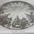 Magnificent Large Antique Glass Serving Dish Sterling Silver Overlay 2 thumbnail