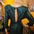 Emerald Green Sequin Dress.  Size L 18 thumbnail
