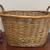 Oval Wicker Basket, Vintage 4 thumbnail