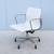 Herman Miller Eames Aluminum Group Management Chair in White Leather 3 thumbnail