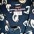 Guess by Georges Marciano Navy Blue & White Vintage Men's L Original 3 thumbnail