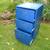 3 Drawer Locker Style End Table/Nightstand 9 thumbnail