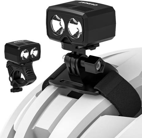 Helmet Light Safety USB Rechargeable 1000 Lumens Bike Helmet Light wit 1