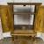 Antique hand painted Victorian Jacobean liquor cabinet 6 thumbnail