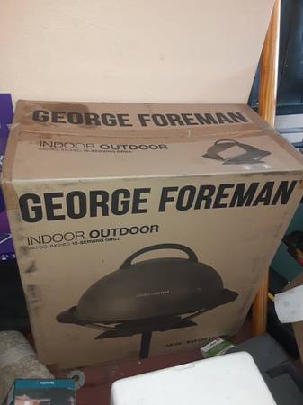 George Foreman Indoor/Outdoor Grill 1
