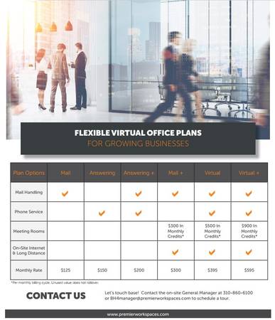 Convenient Virtual Offices in Beverly Hills! 1