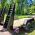 1995 Towmaster Skidsteer Flatbed Trailer 14' 1 thumbnail