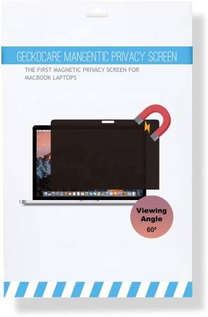 Filtro de pantalla magnética de privacidad GeckoCare para MacBook de 13" - Nuevo - $20 (oakland lake merritt / grand)63443363069569122