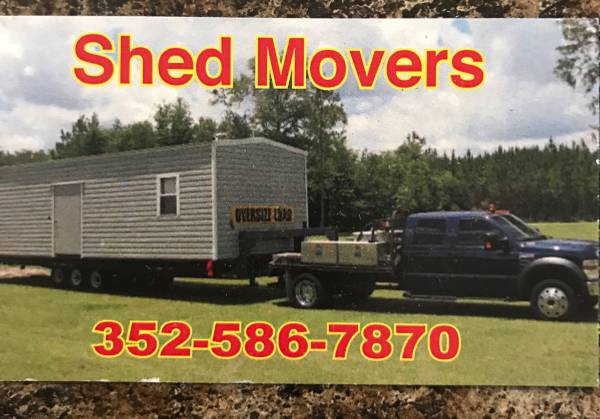 NEED A SHED MOVED? CALL SHED MOVERS 1