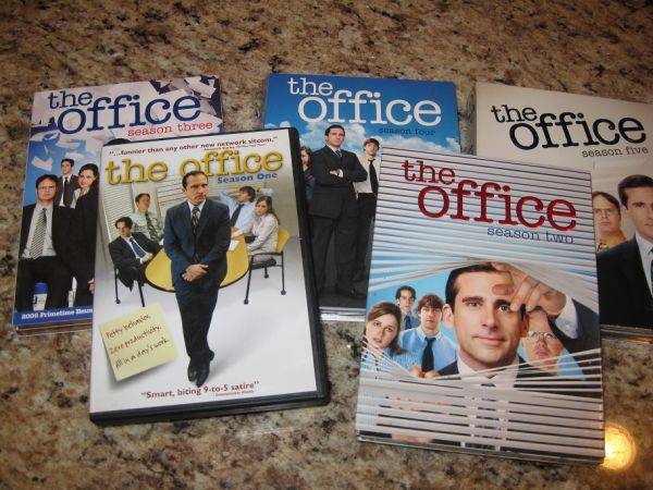 The Office Seasons 1-5 DVDs 1