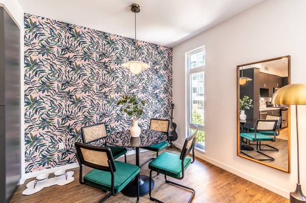 USB outlets, Vinyl plank flooring in living and dining areas 1