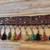 Handwoven Beaded Vintage Valance Curtain Top 1 thumbnail