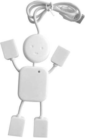 USB Hub Man Shape 4 Port Charging Hub USB Mobile Phone Charge for Lapt 1