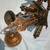 2 Art Deco Circa 1930s  5 Light Slip Shade Chandeliers All Orig. 14 thumbnail