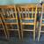 Beautiful Solid Oak Butterfly Leaf Counter Height Dining Table w/6 Chairs- Ashle 7 thumbnail