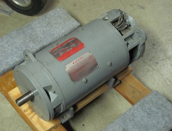 3 hp General Electric Motor with Sabina Controller 1