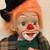 ORANGE HAIR CLOWN 13” Porcelain Doll - Studio 33 - Circus Figure New 2 thumbnail