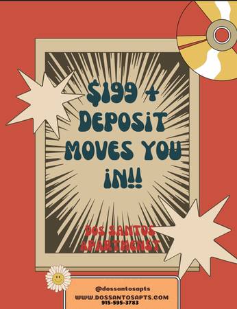 Your New Beginning Starts at $199 + Deposit! 1