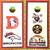Cornhole Bean Bag Game Sets Custom Built by Denver Cornhole Games 3 thumbnail