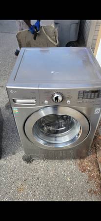 LG washer dryer front poad 27” free delivery install 1