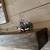 Solid Oak Wood Beam, Dark Walnut Stain, DIY Ready to mount, Floating hardware in 3 thumbnail