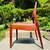 Jens Risom Mid Century Walnut and Cane Playboy Dining Chair 12 thumbnail