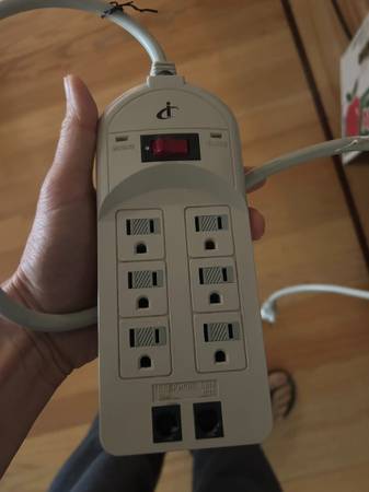 Surge protector power strip 1